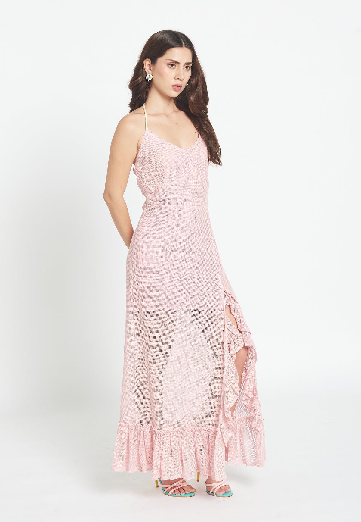 Mediterranea pink dress