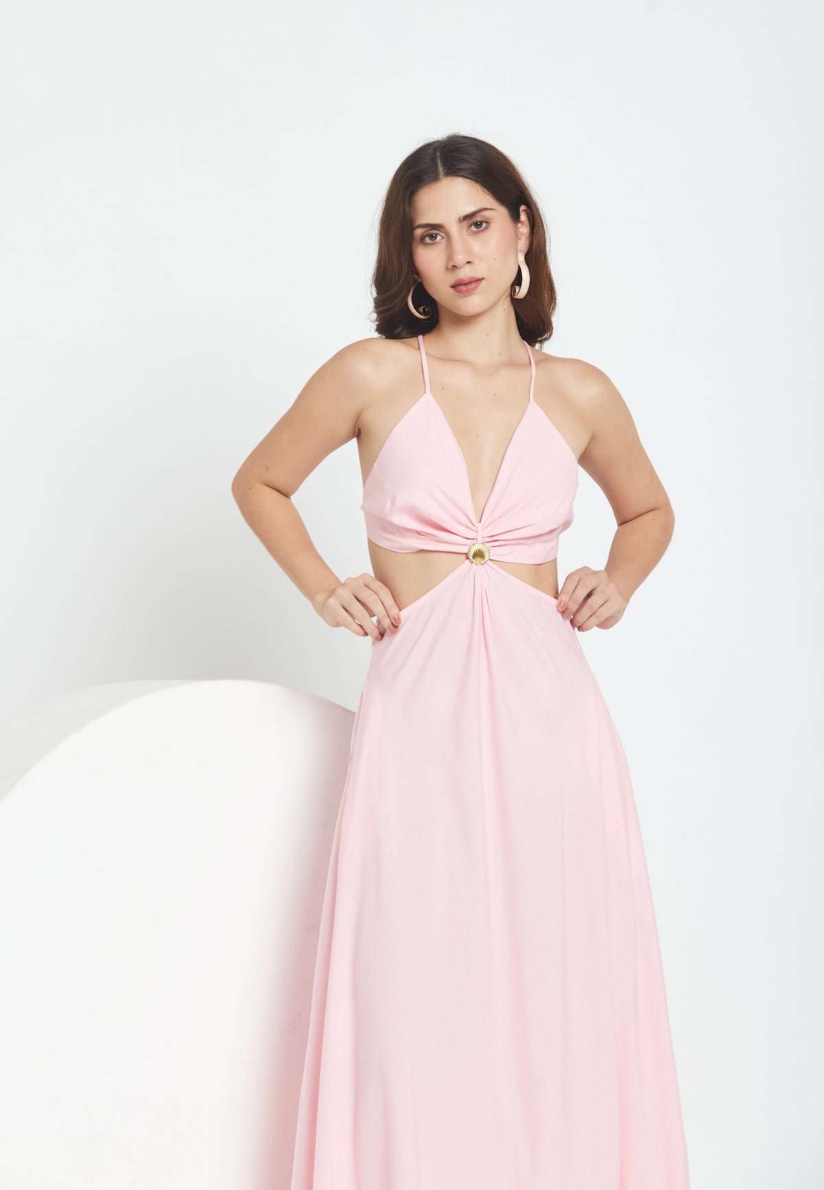 Calipso pink dress
