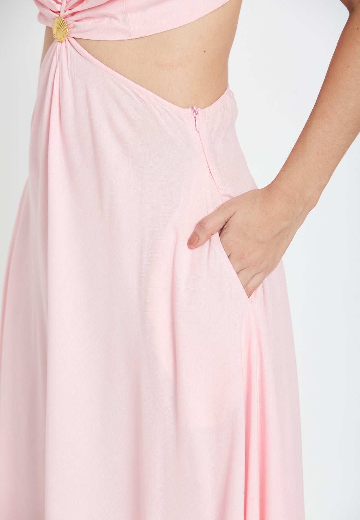 Calipso pink dress