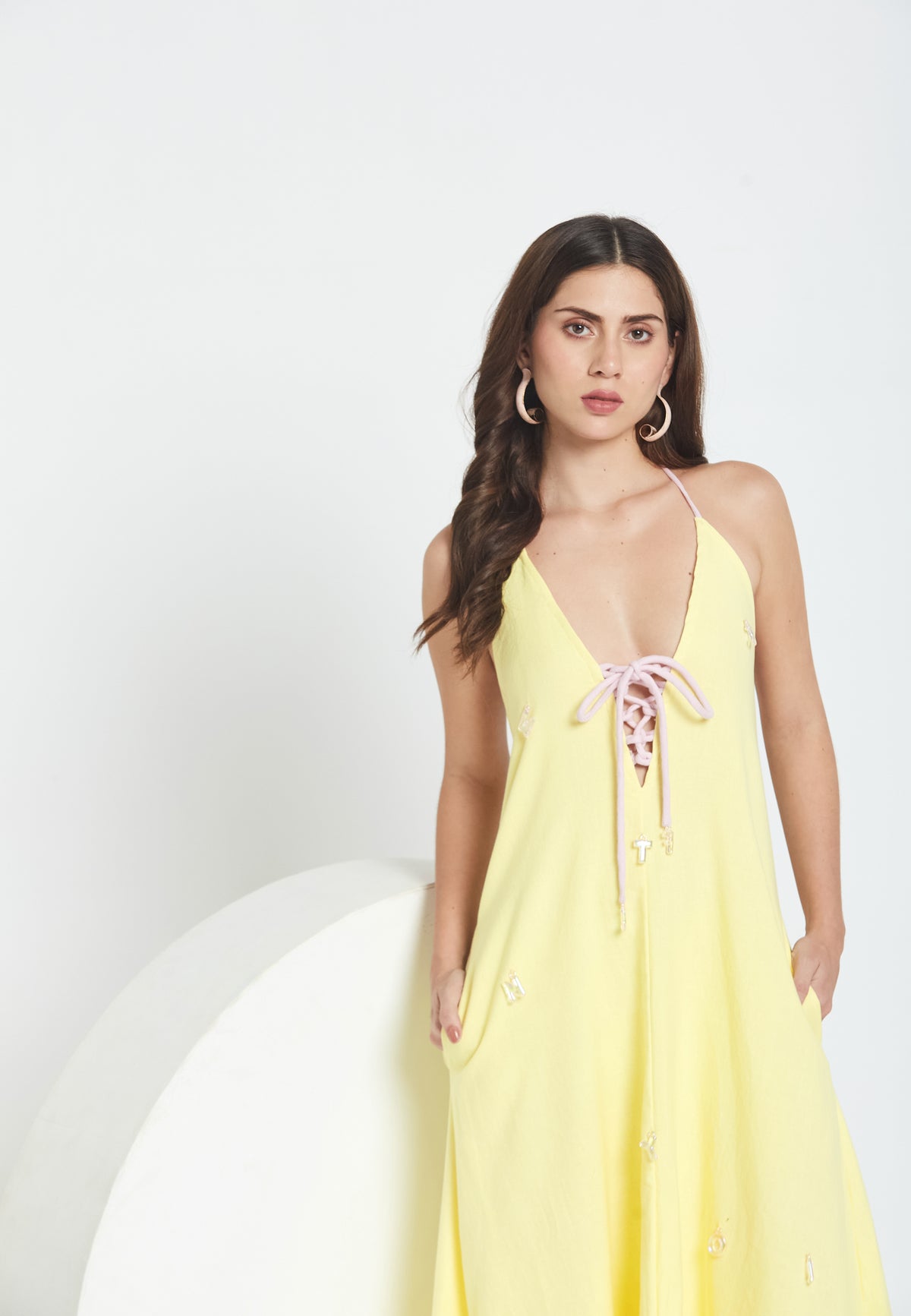 Marea yellow dress