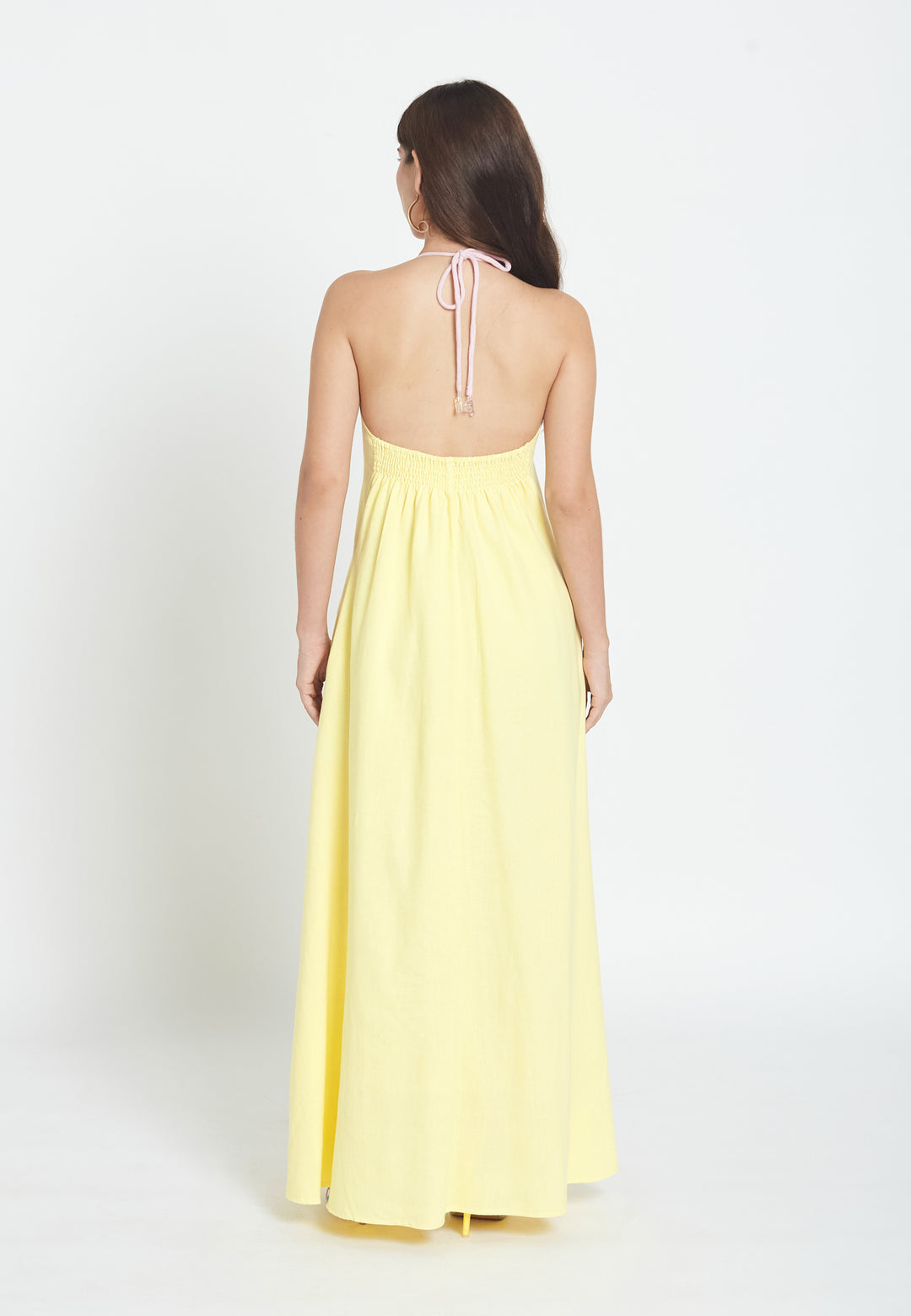 Marea Yellow Kjole