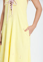 Load image into Gallery viewer, Marea Yellow Kjole

