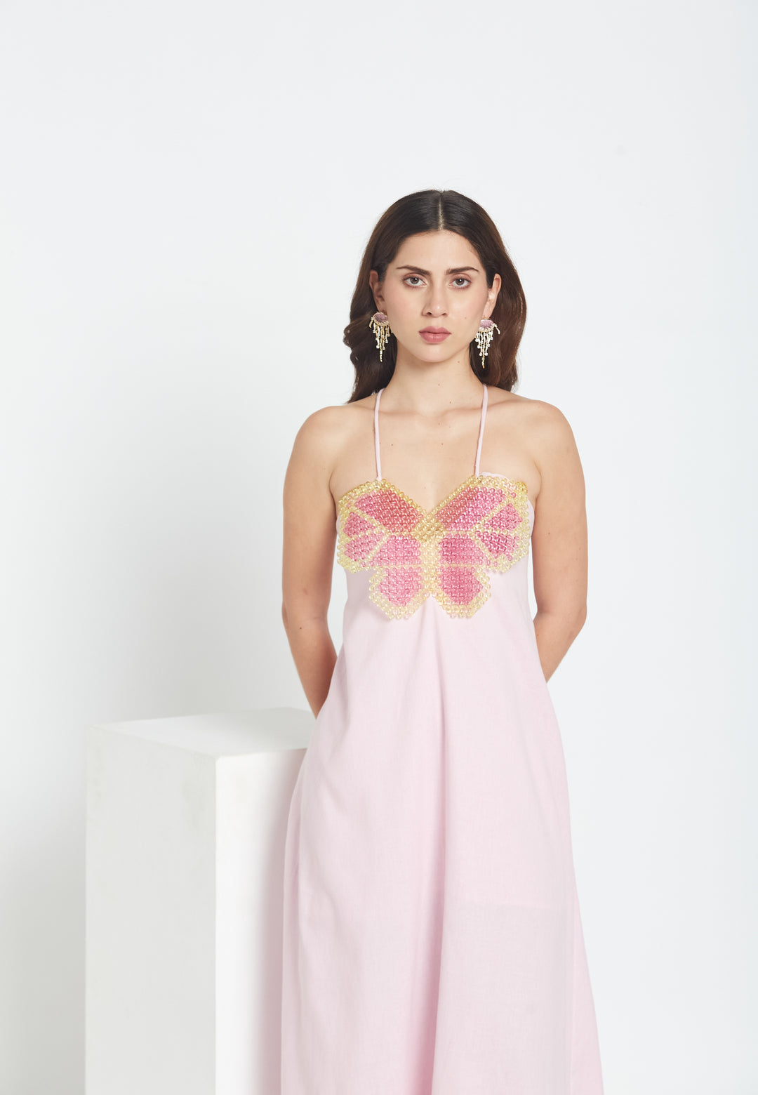 Vento Pink Kjole