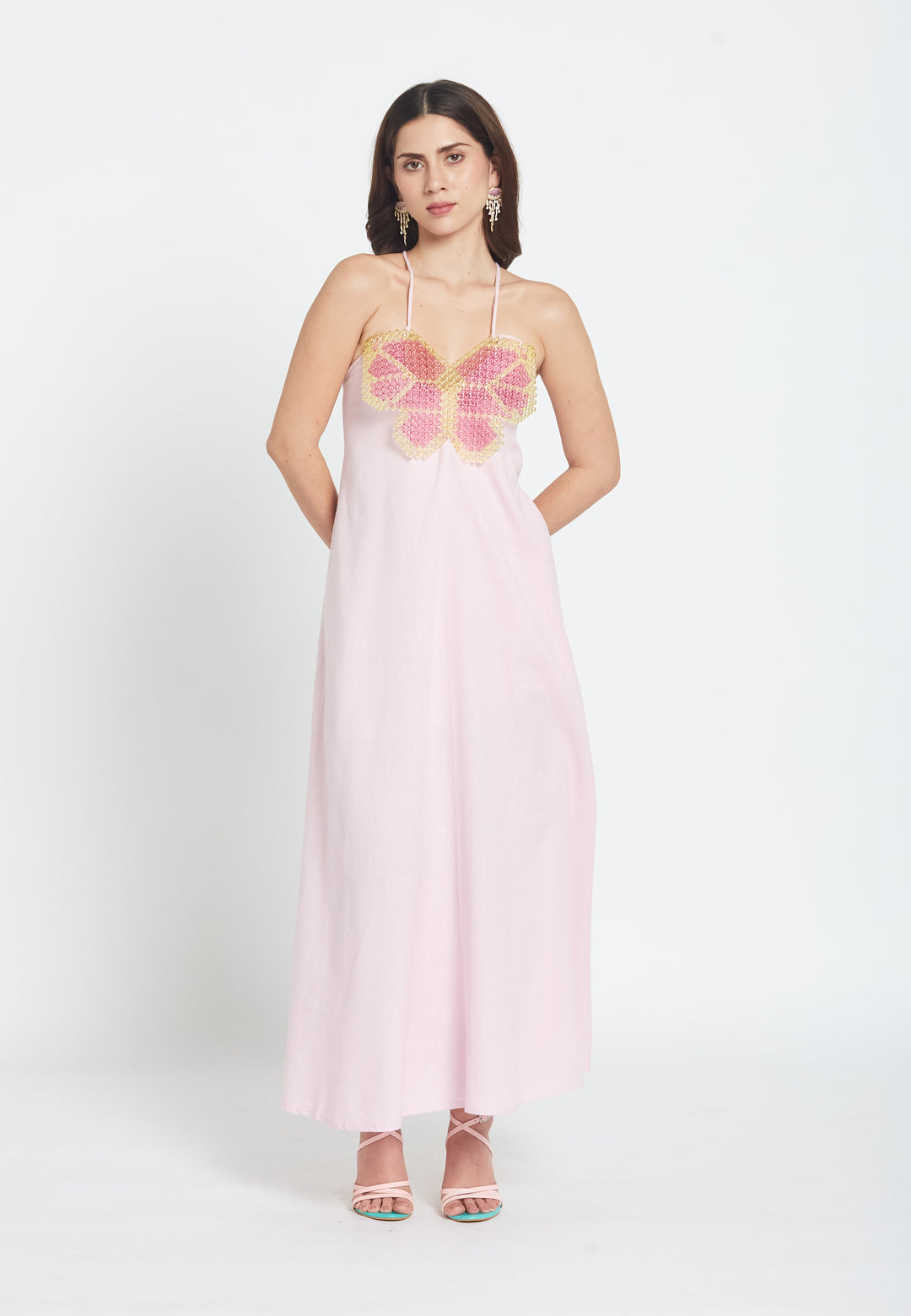 Vento Pink Kjole
