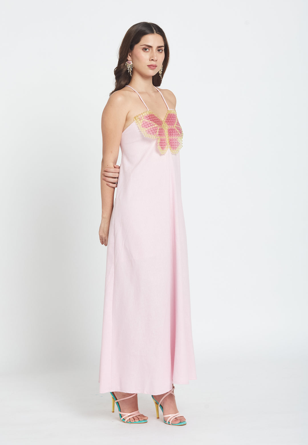 Vento Pink Kjole