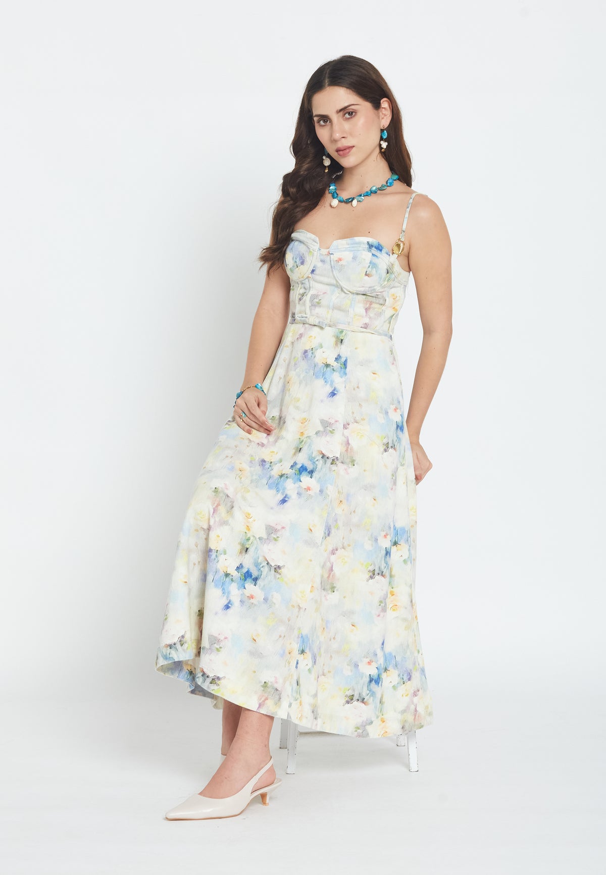 Amalfi blue dress