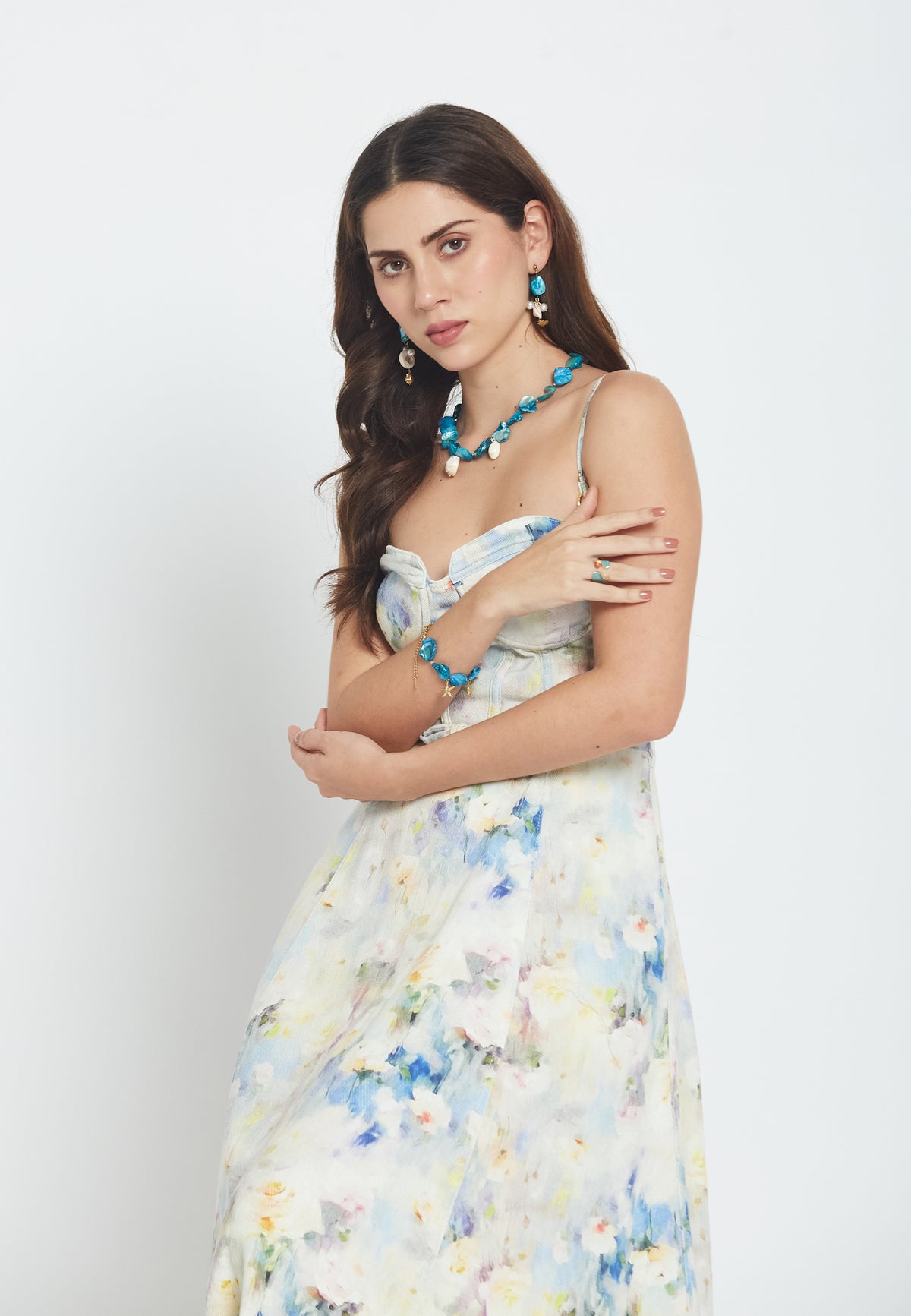 Amalfi blue dress