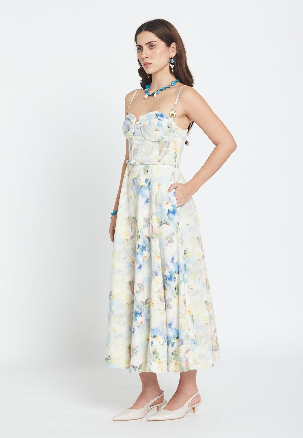 Amalfi blue dress
