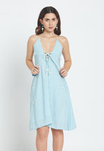 Load image into Gallery viewer, Terrazo Blue Dress
