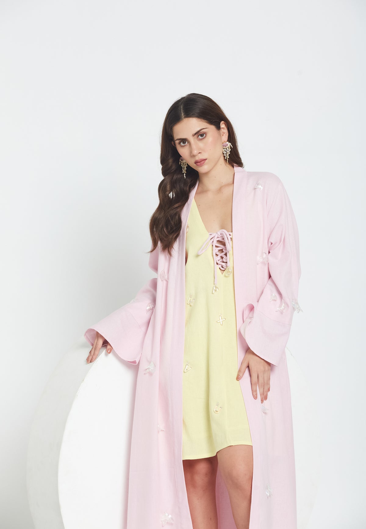 Stella pink kimono