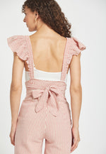 Load image into Gallery viewer, Agua Red Jumpsuit
