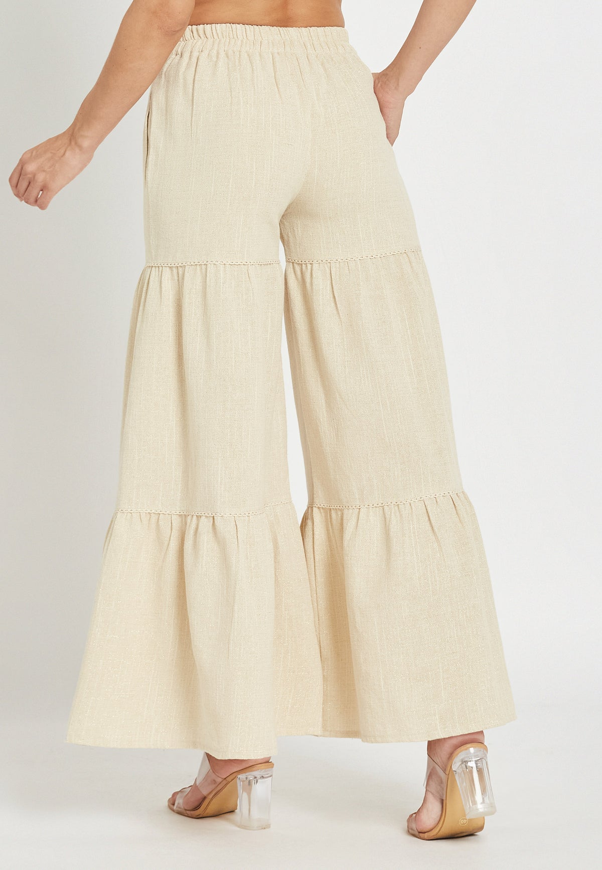 Luz sand trousers