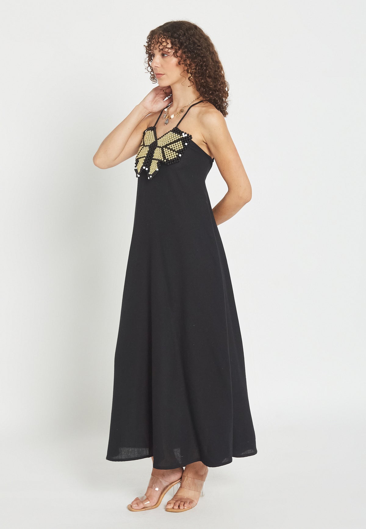 Vento black jurk