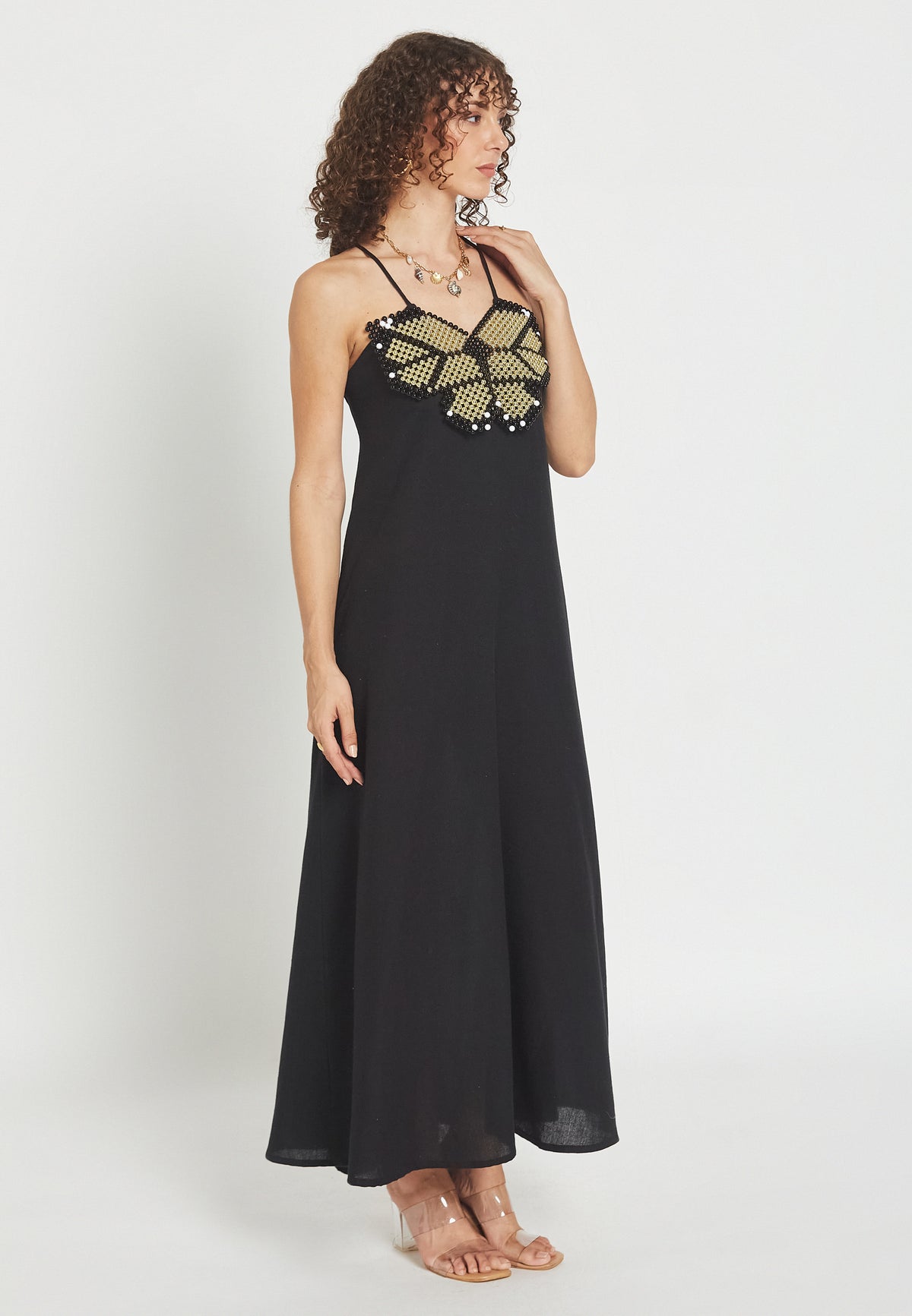 Vento black jurk