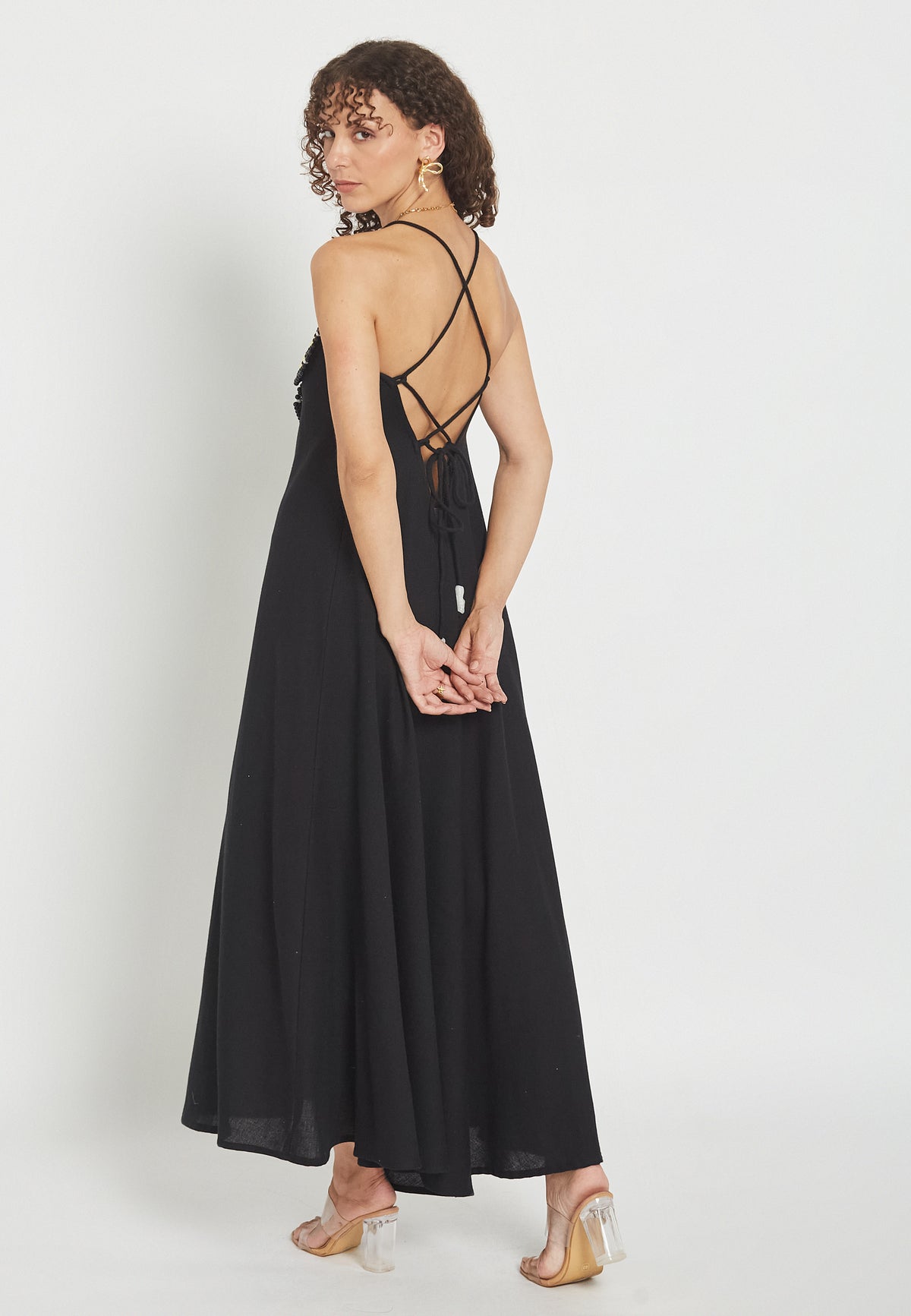 Vento black jurk