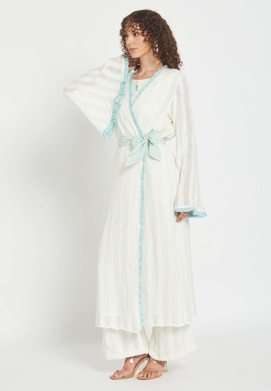 Marisma Hvid Kimono