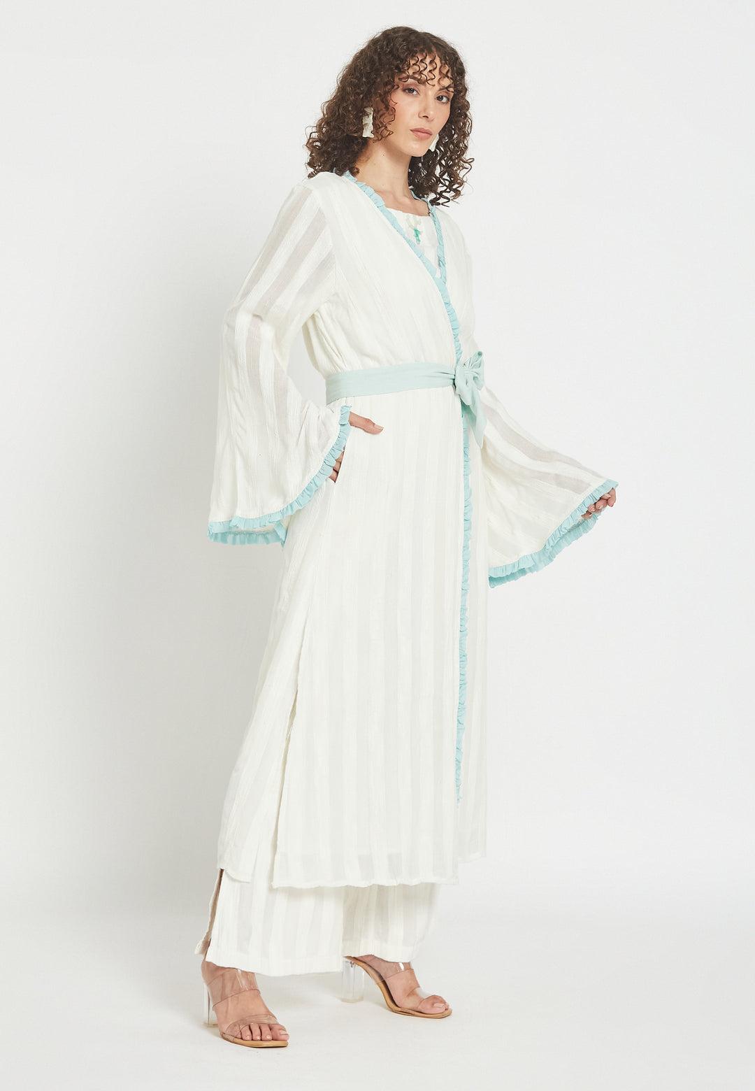 Marisma Hvid Kimono