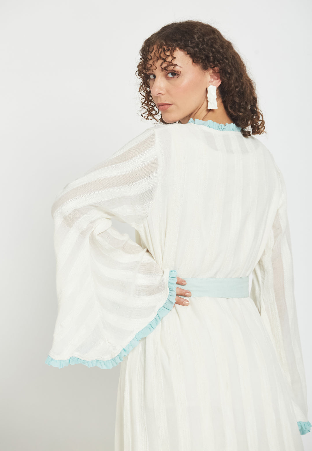 Marisma Hvid Kimono