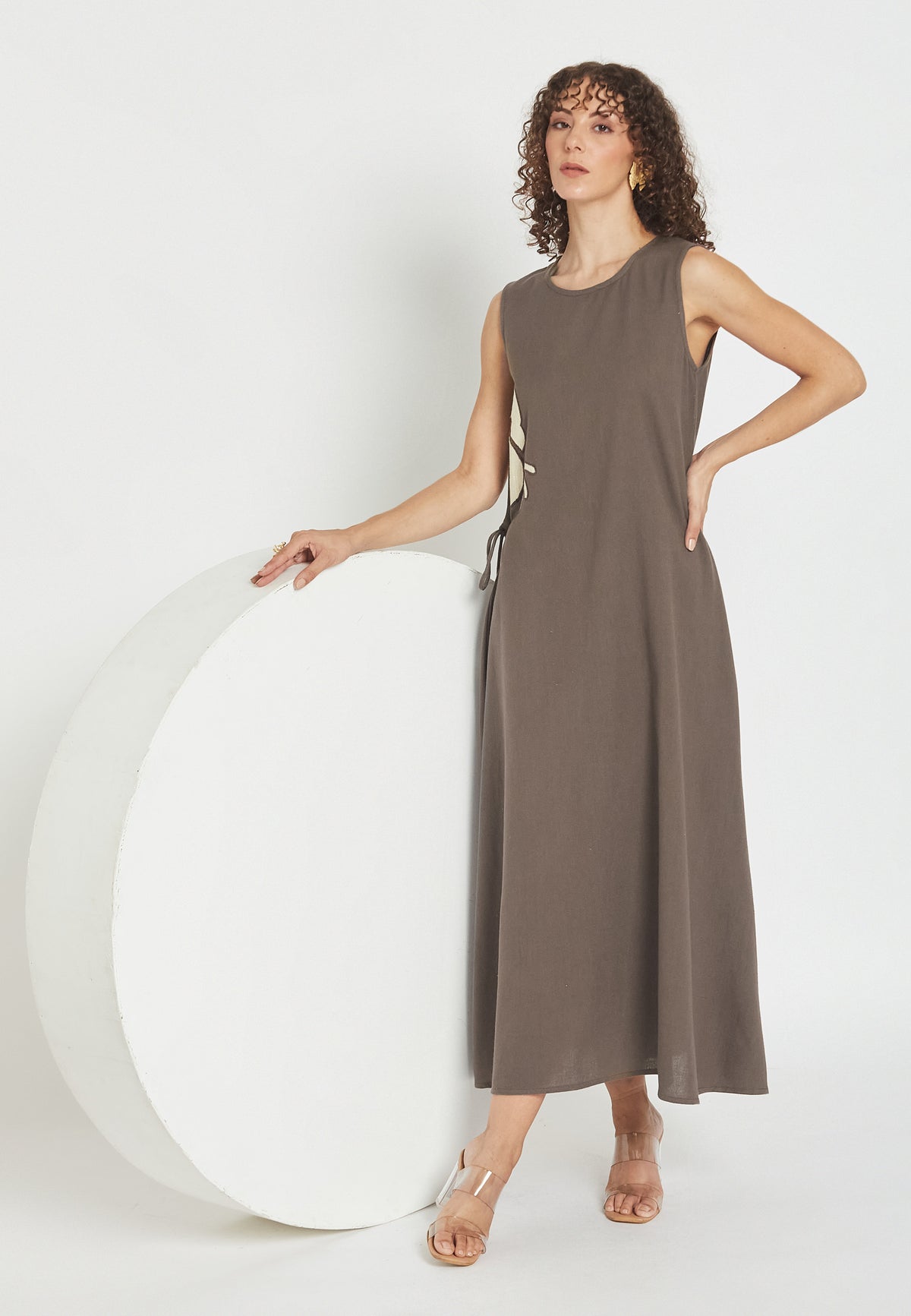 Solara mocha dress