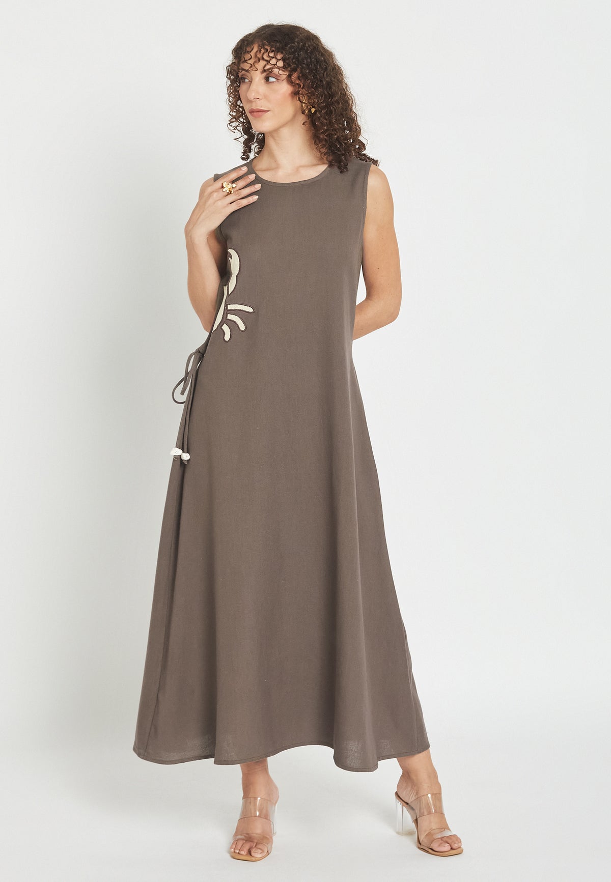 Solara mocha dress