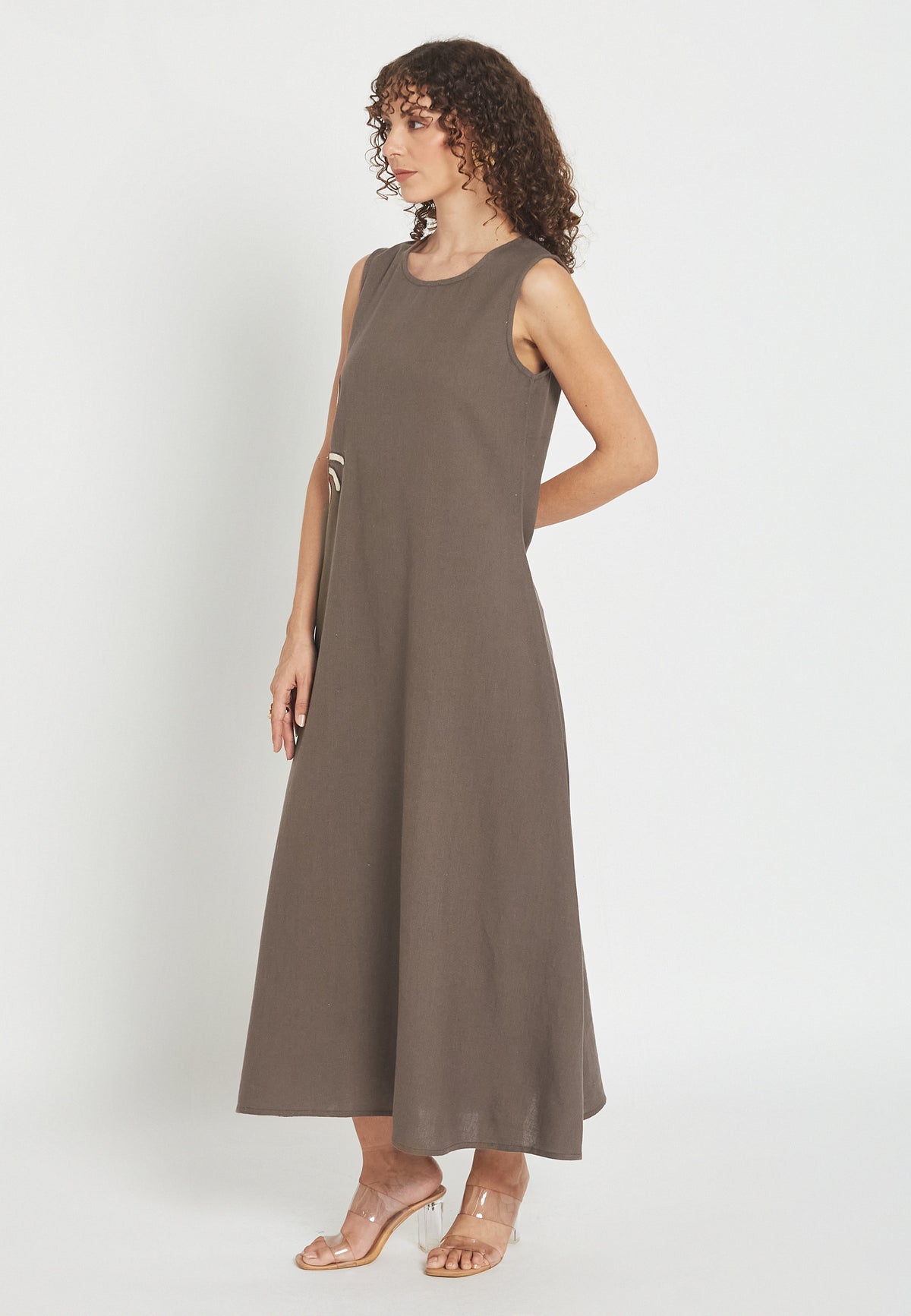 Solara mocha dress