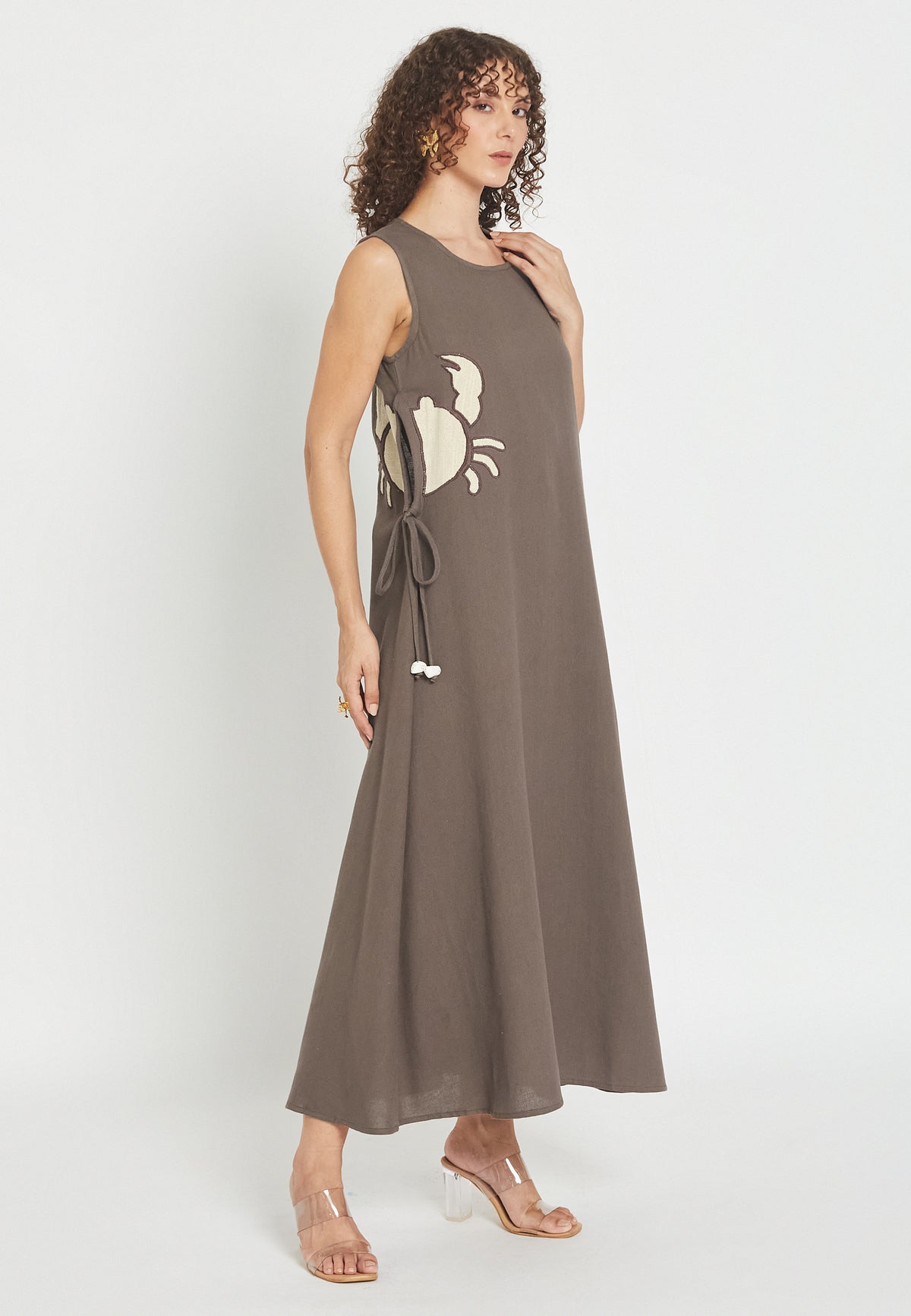 Solara mocha dress