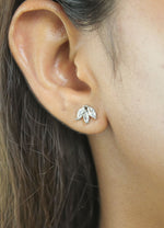 Load image into Gallery viewer, silver fontana earrings Bombay Sunset

