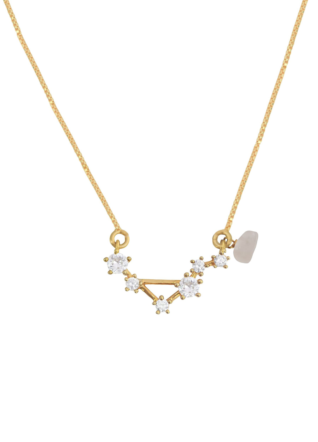 constellation libra zodiac necklace Bombay Sunset