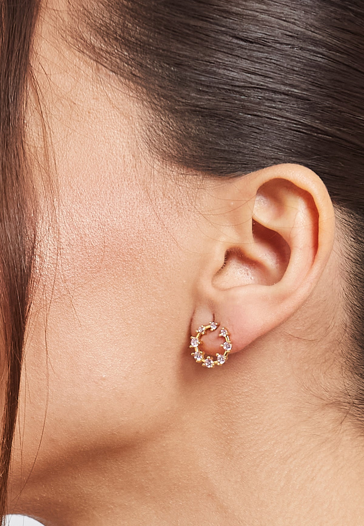 Cruise viper pink earrings
