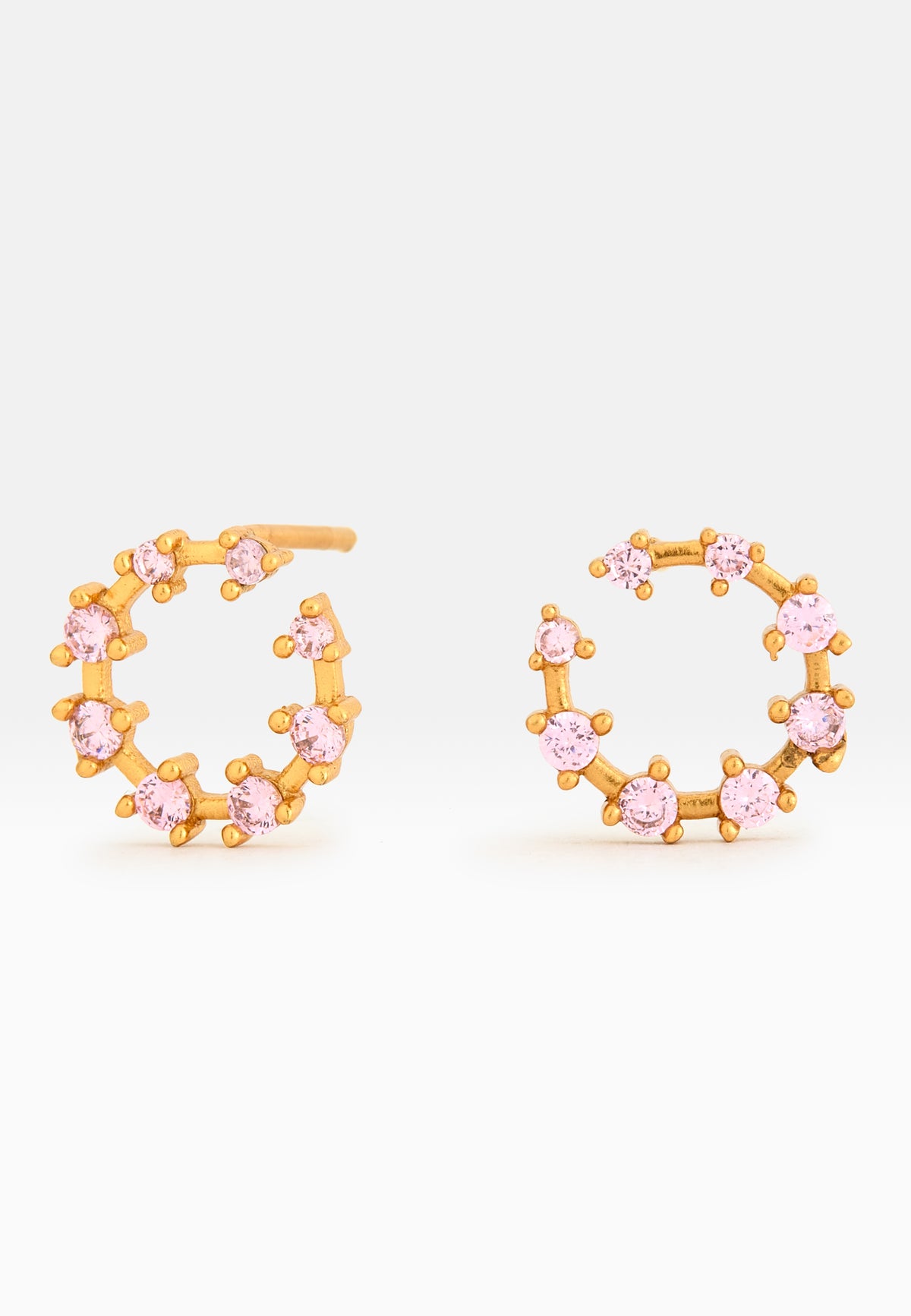 Cruise viper pink earrings
