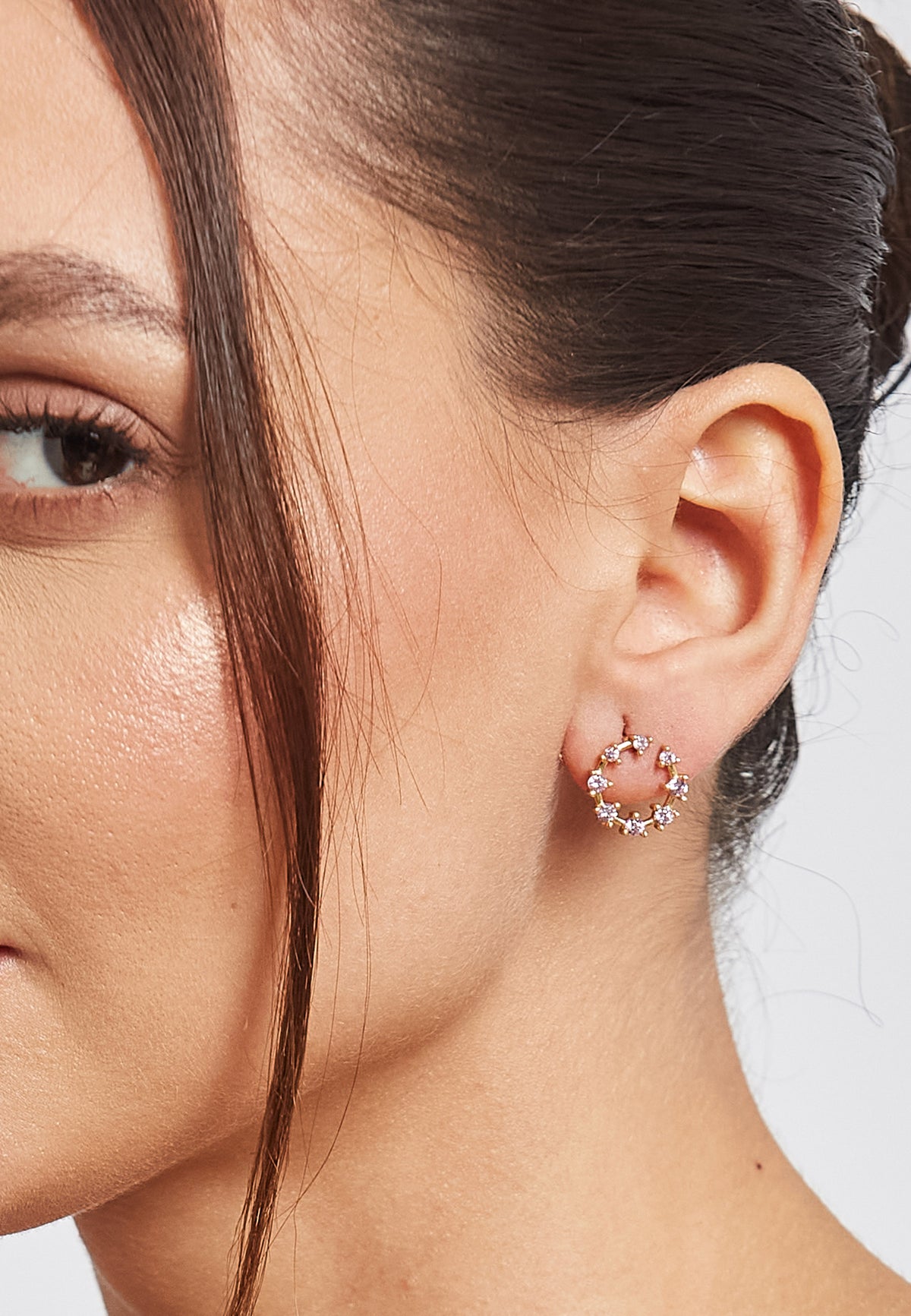 Cruise viper pink earrings
