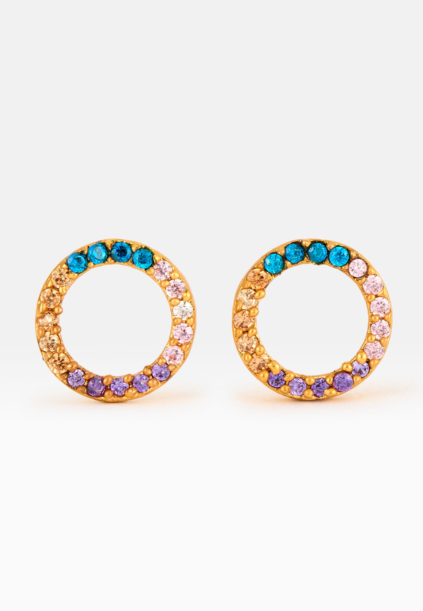 Circle Constellation Earrings