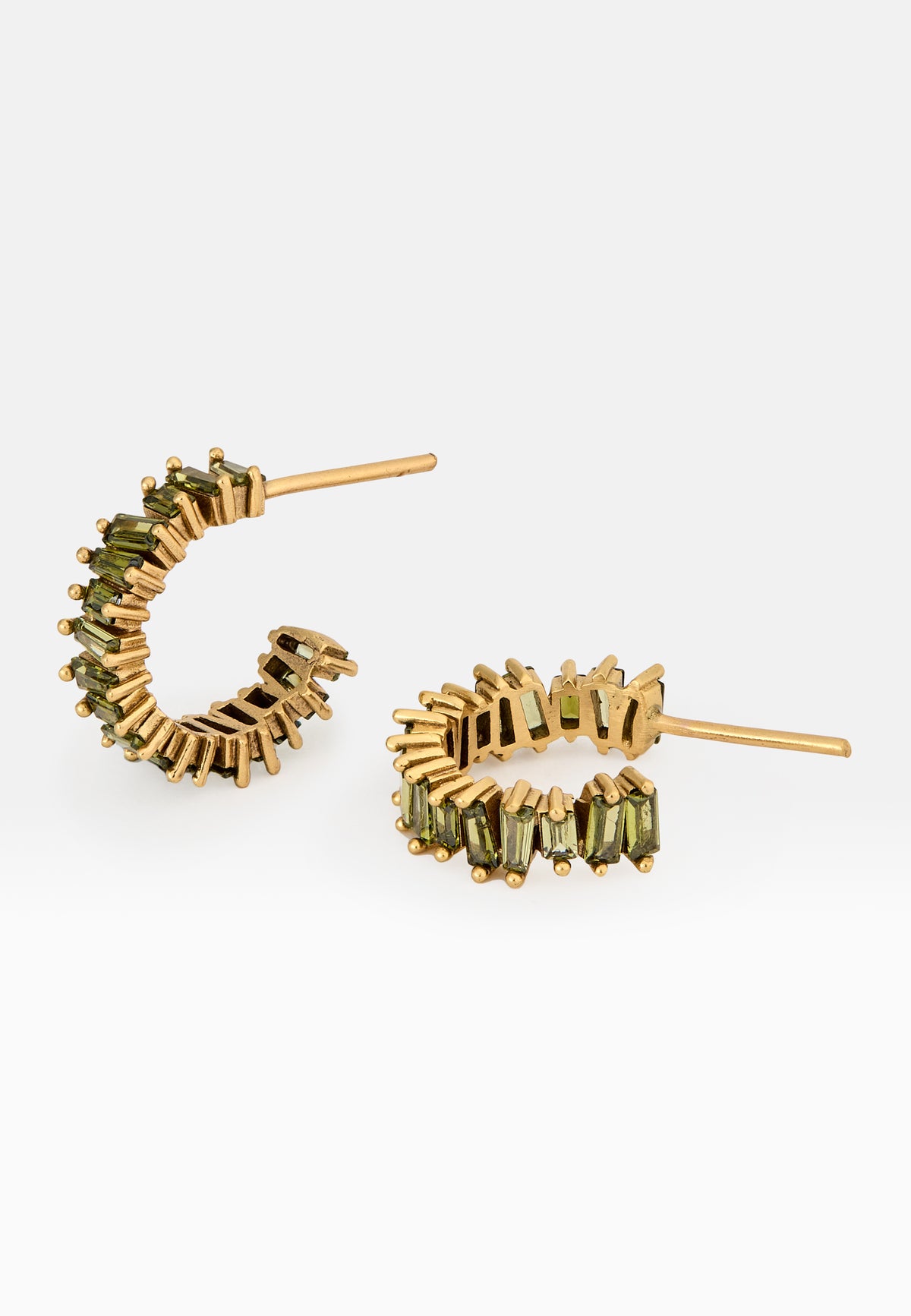 Carlo rucci olive earrings