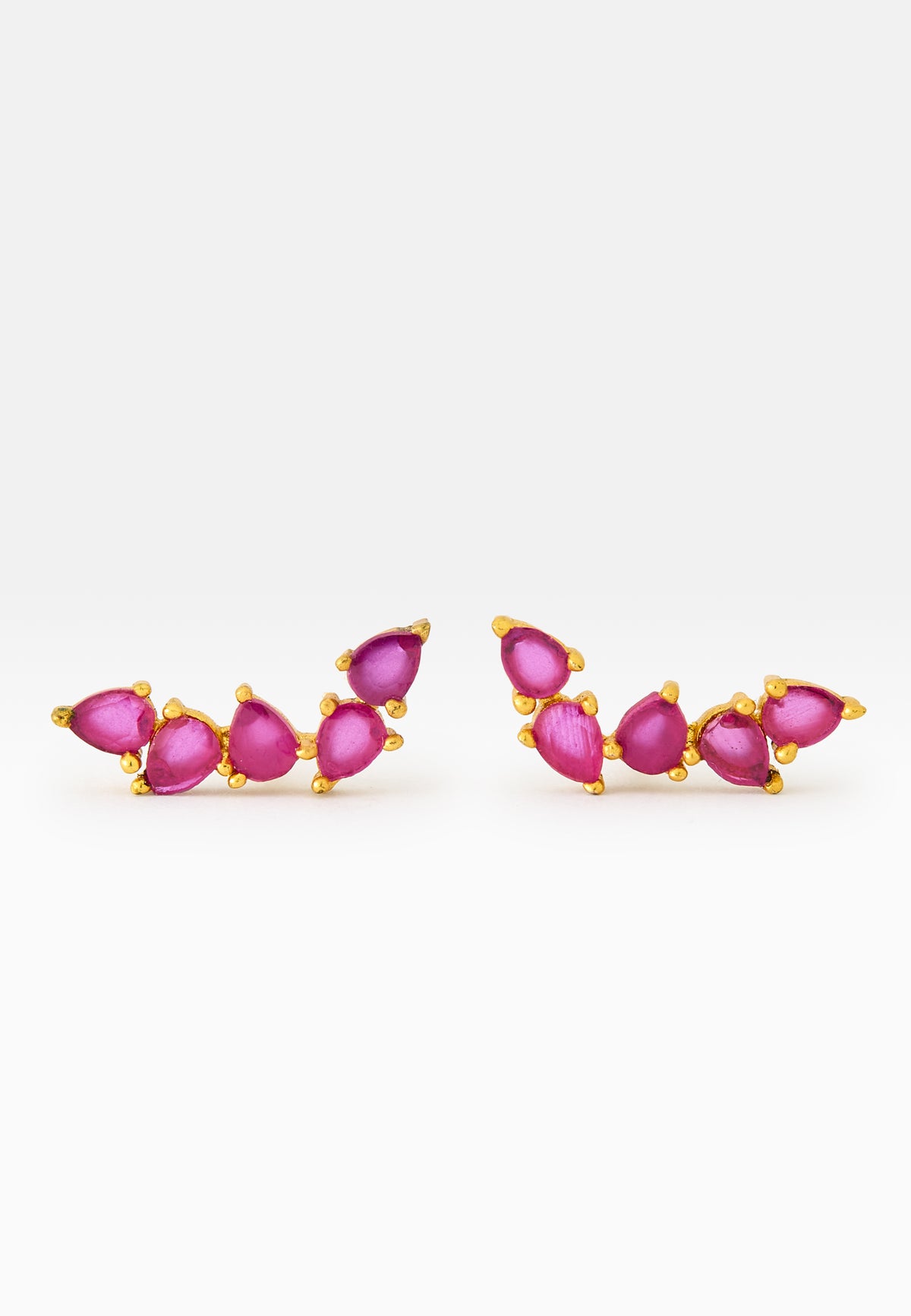 Gondola red earrings