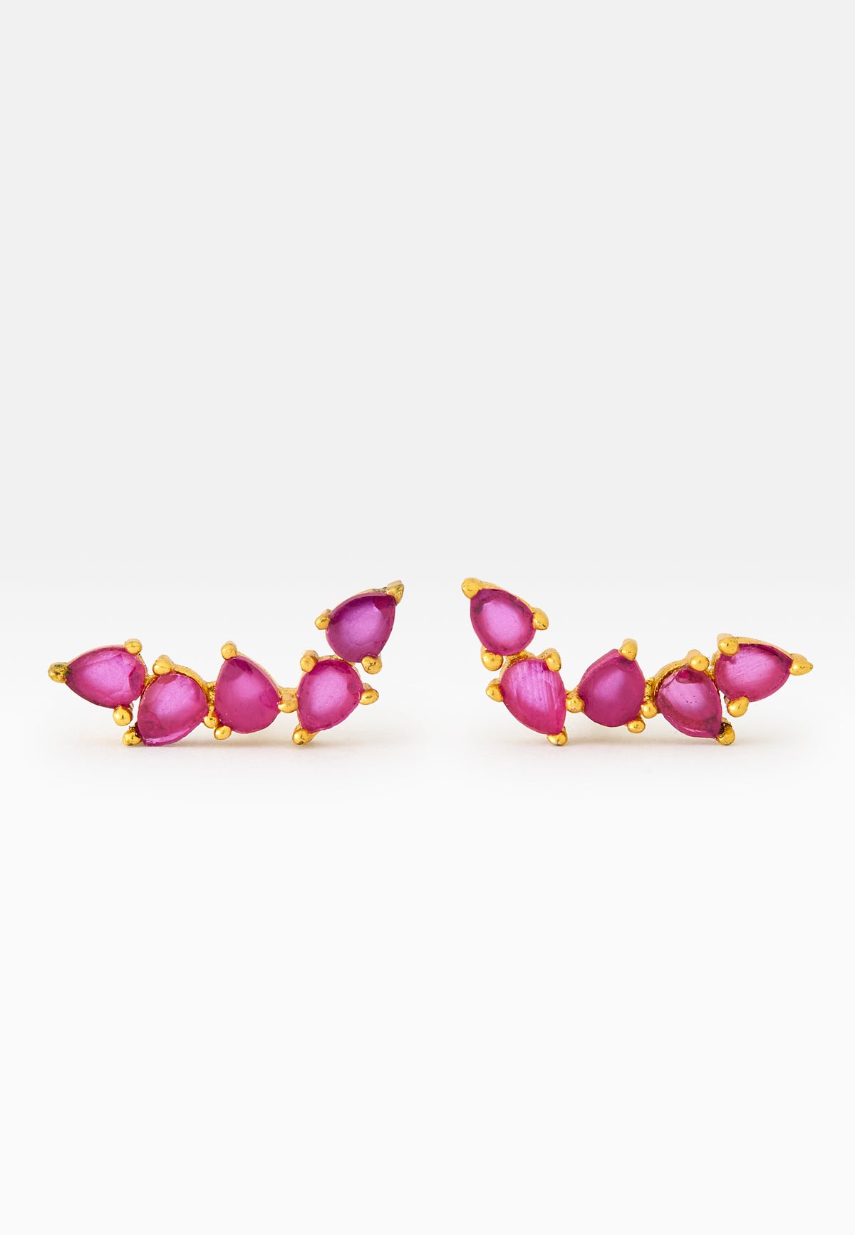 Gondola Red Earrings