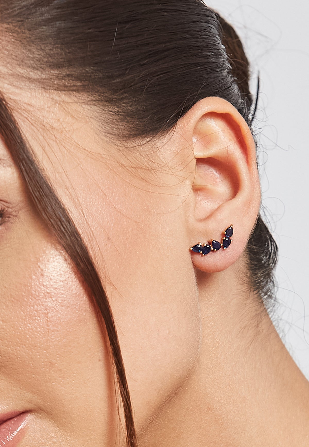 Gondola blue earrings