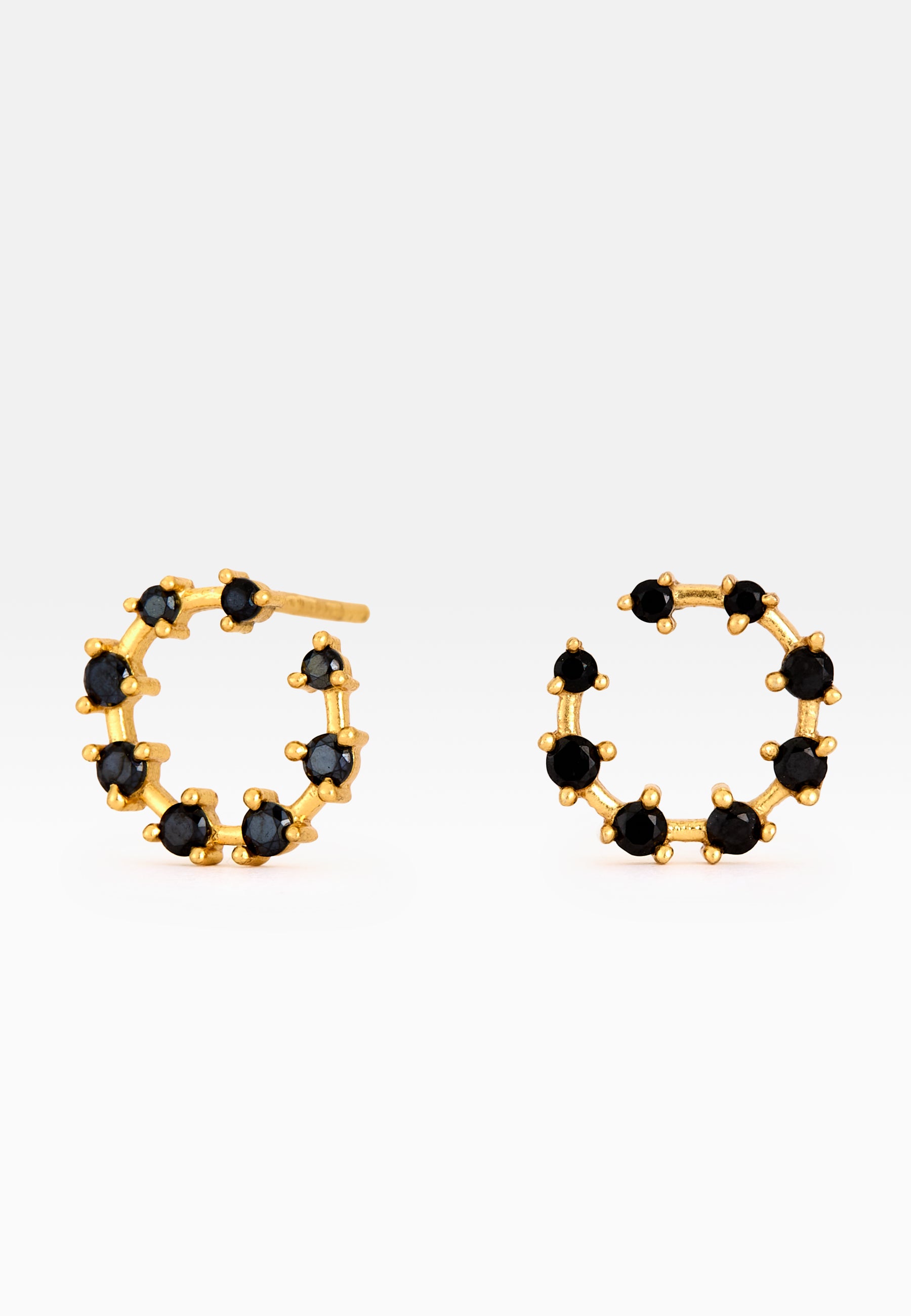 Cruise Viper Black Earrings