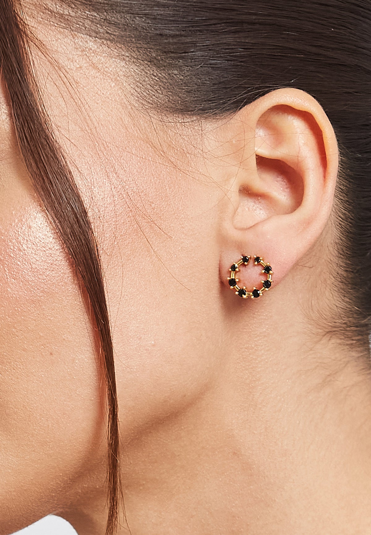 Cruise Viper Black Earrings