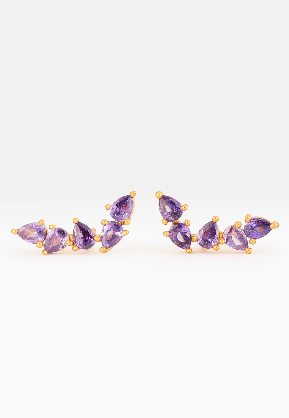 Gondola amethyst earrings