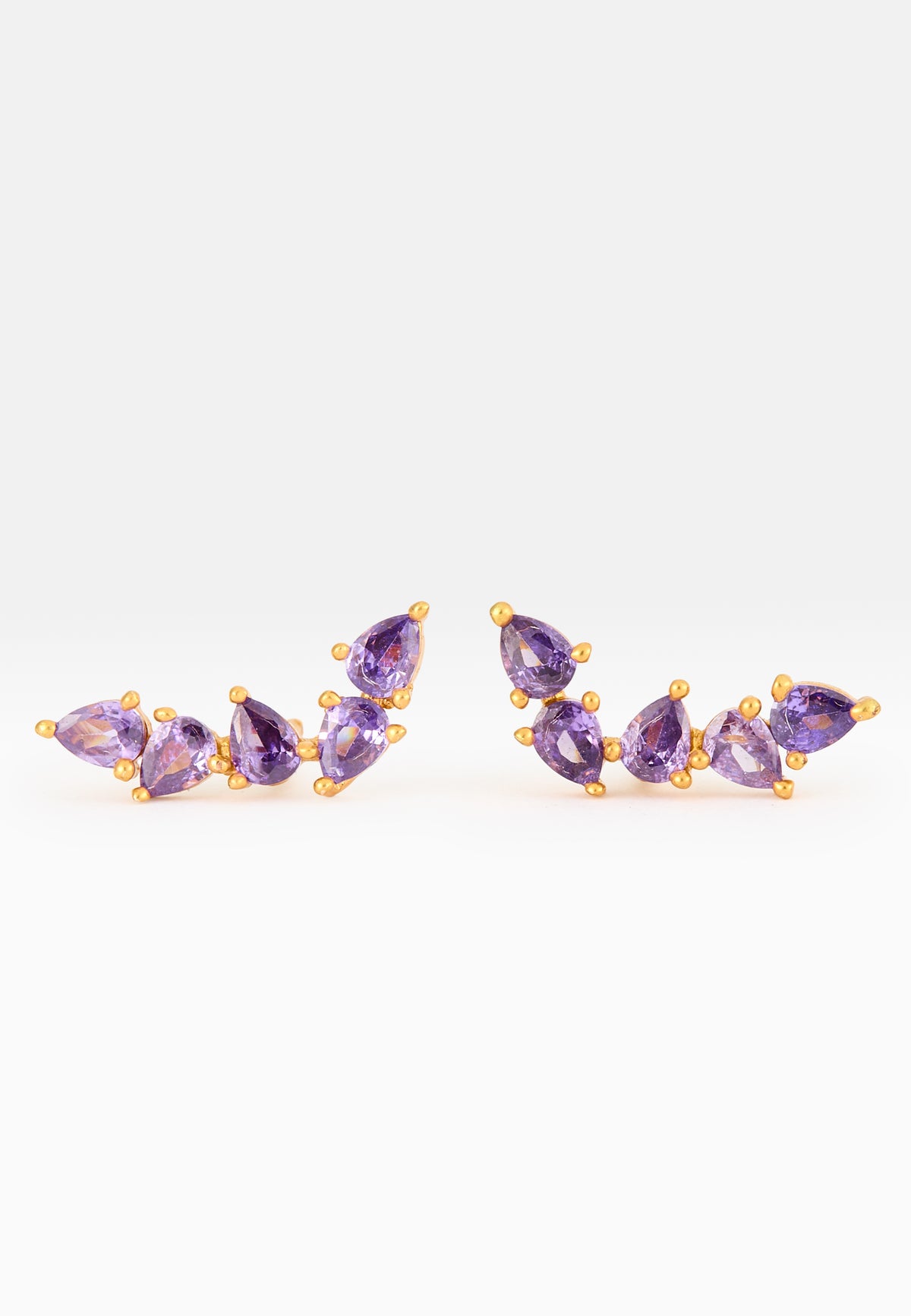 Gondola Amethyst Earrings