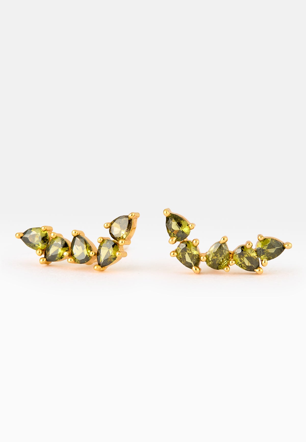 Gondola olive earrings