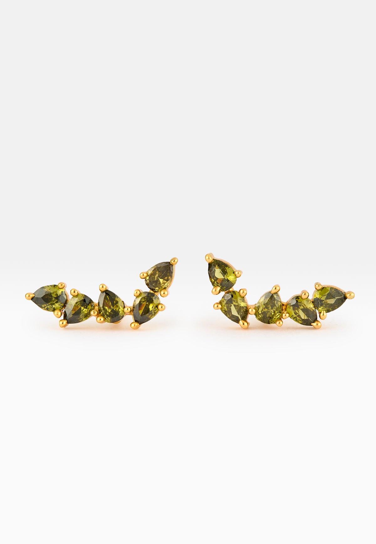 Gondola olive earrings