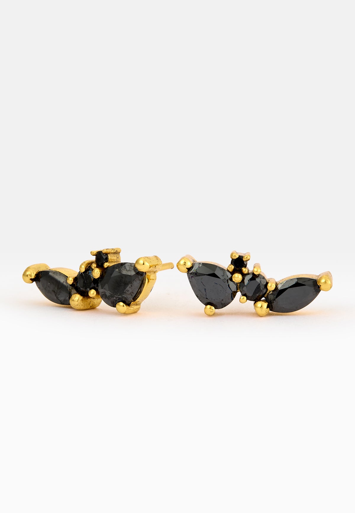 Benitta Black Earrings