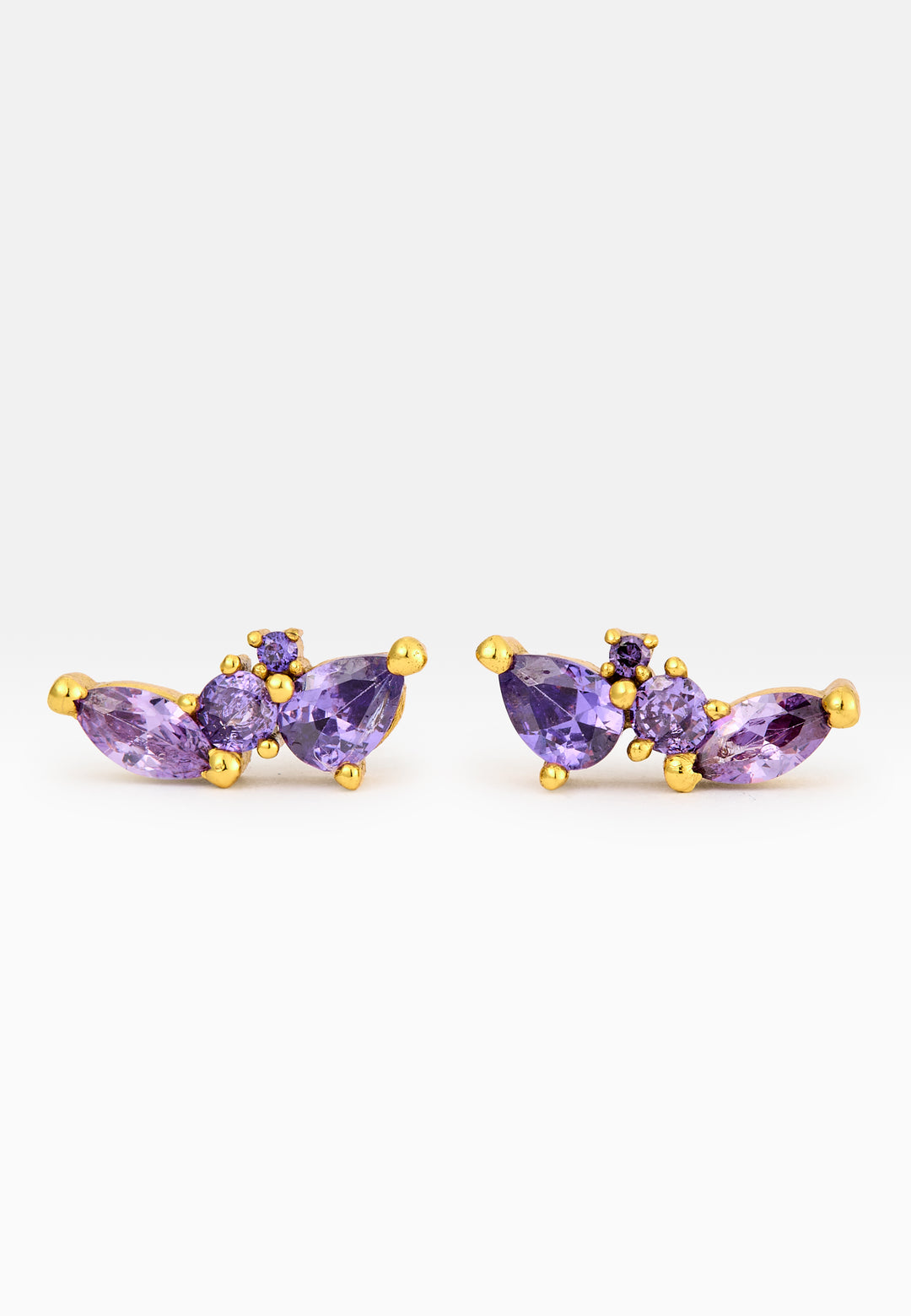 Benitta Amethyst Earrings