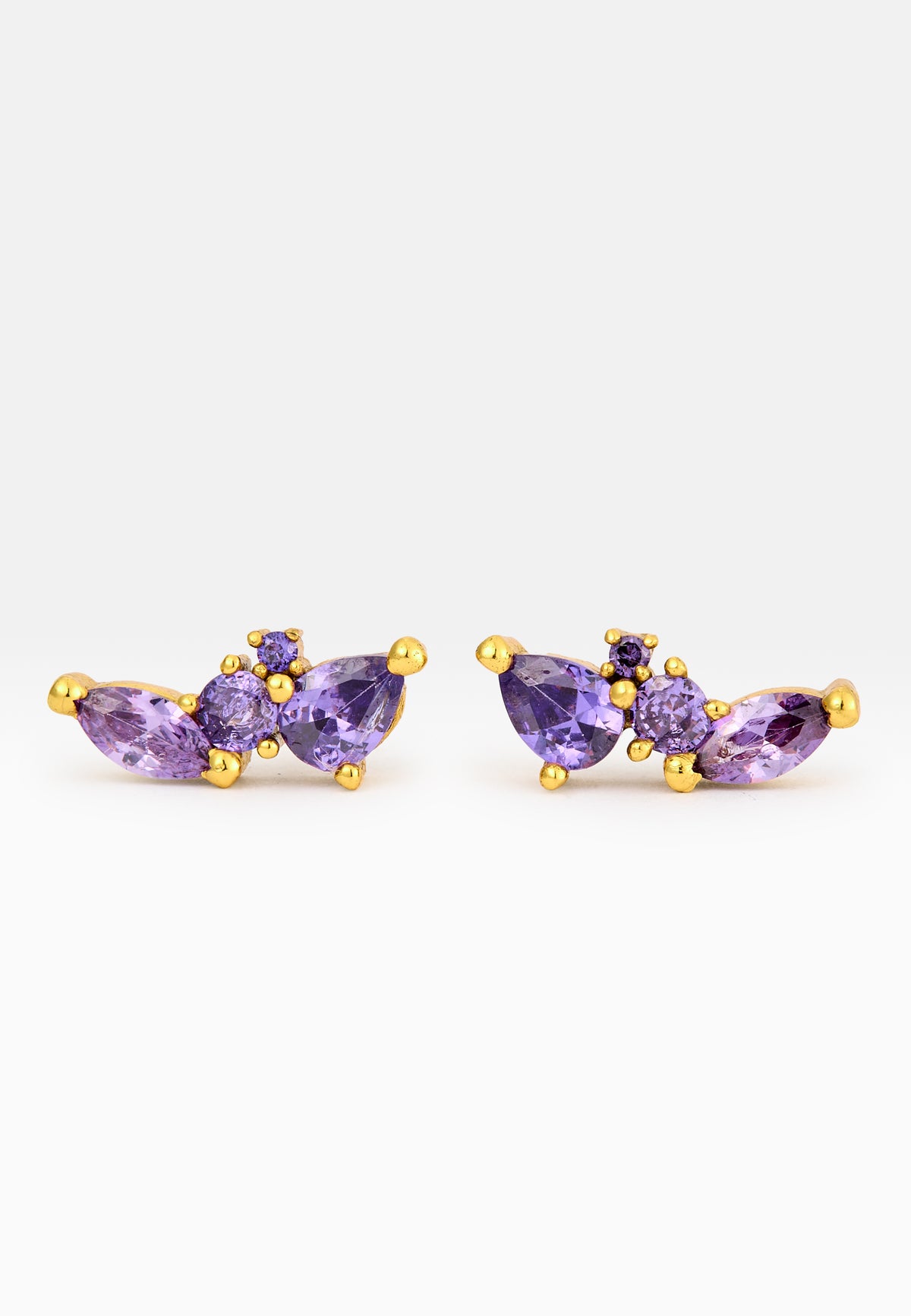 Benitta amethyst earrings