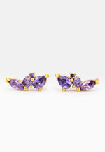 Charger l’image dans le visualiseur de galerie, Benitta Amethyst Earrings
