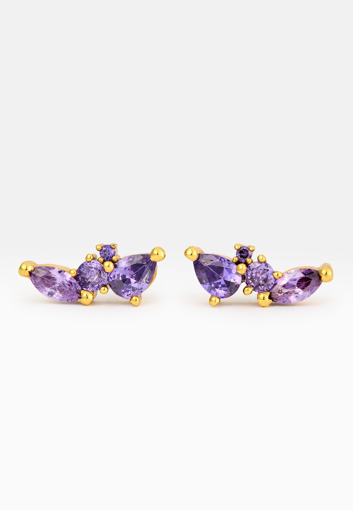 Benitta Amethyst Earrings