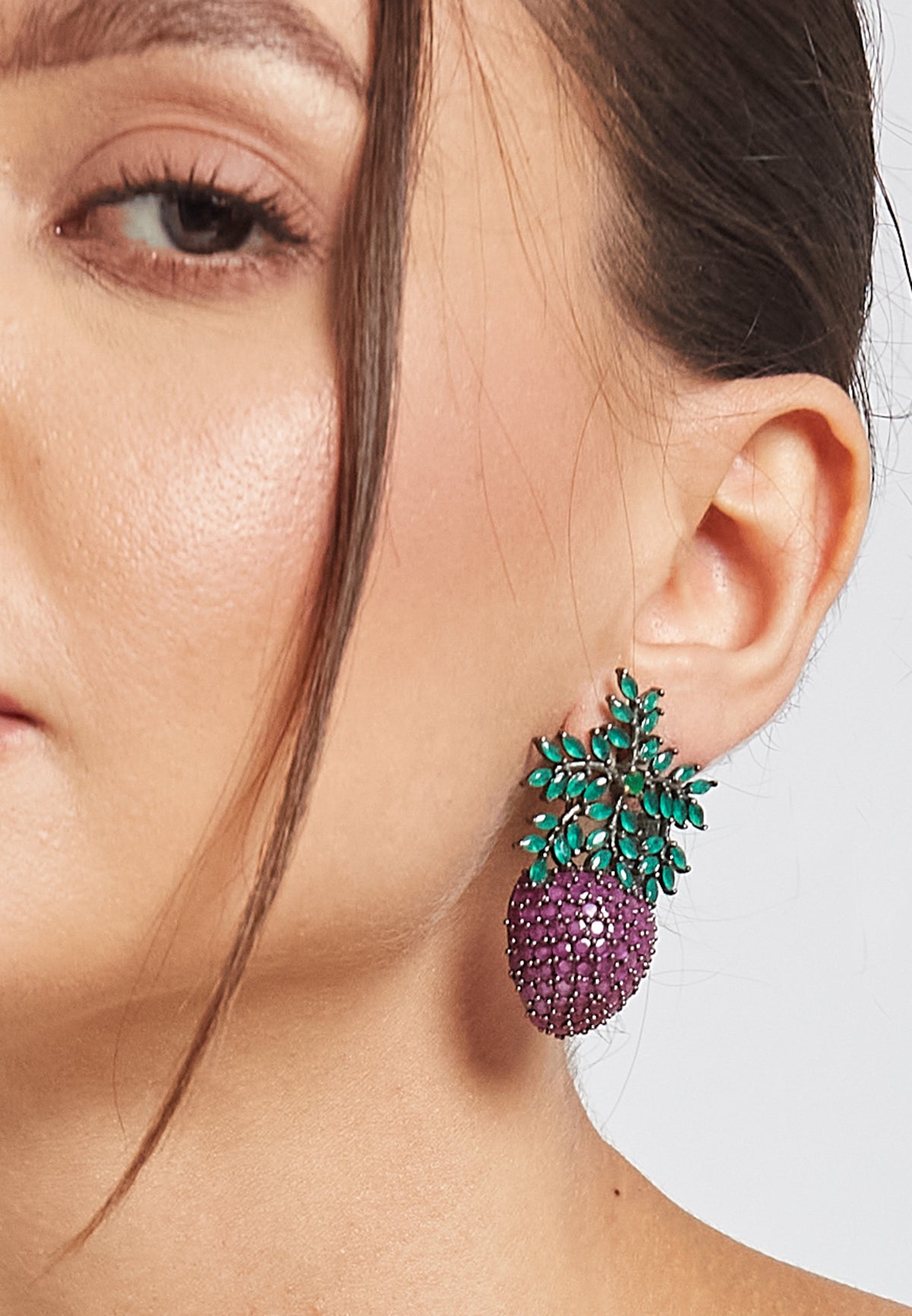 Wild Strawberry Earrings