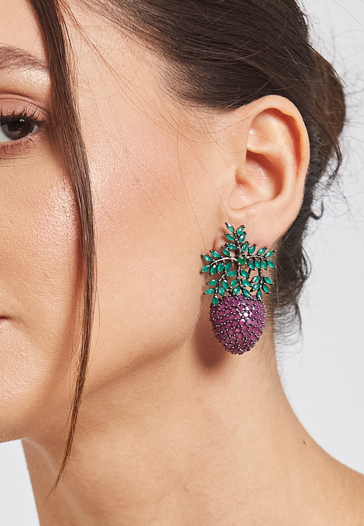 Wild Strawberry Earrings