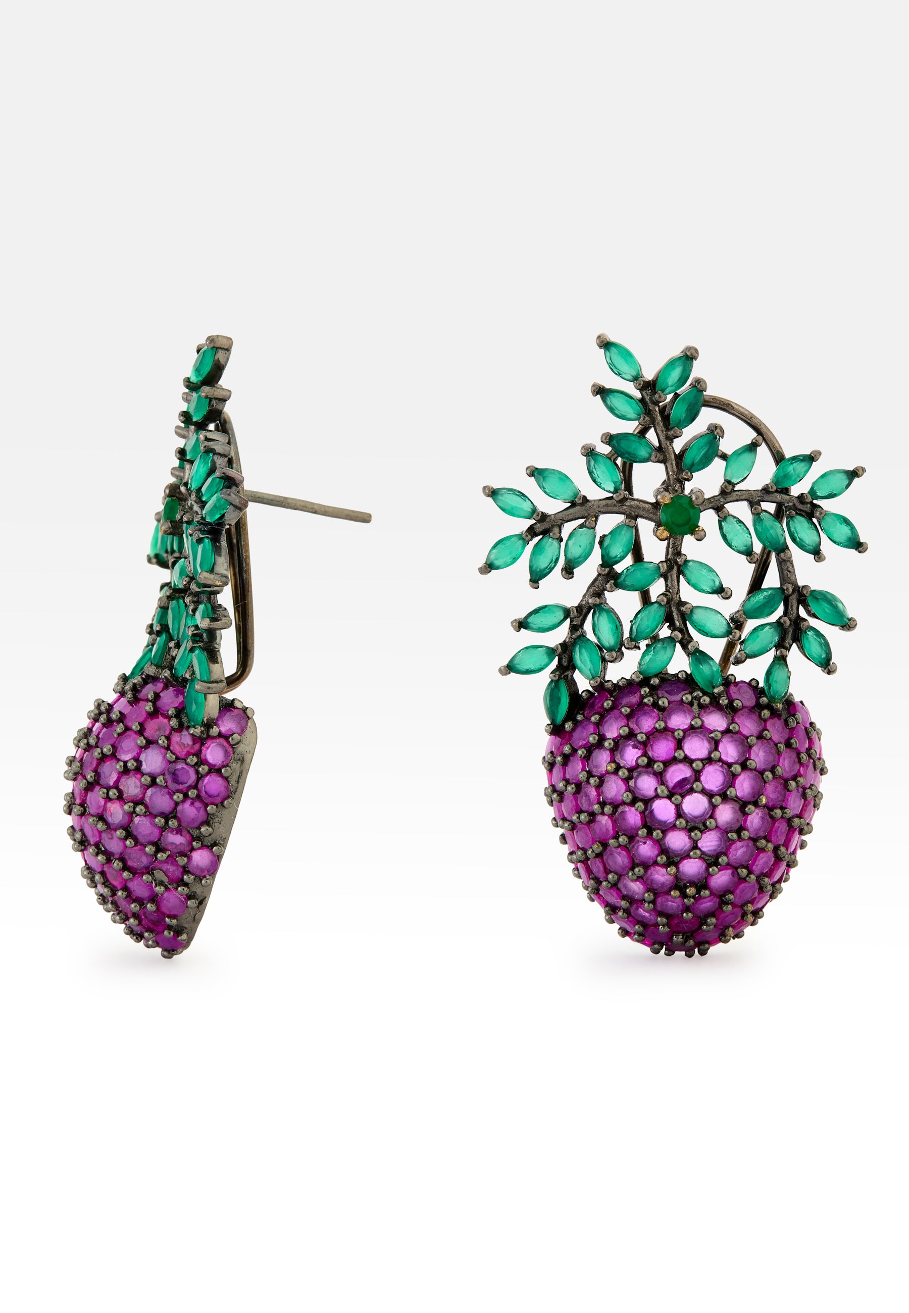 Wild Strawberry Earrings